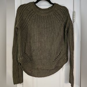 Olive green sweater